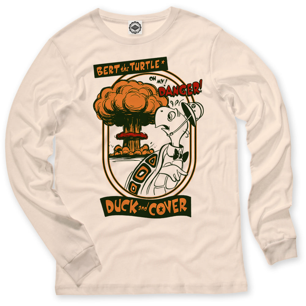 Bert The Turtle "Oh My Danger!" Long Sleeve Unisex Tee