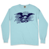 American Eagle (E Pluribus Unum) Unisex Long Sleeve Pigment Dyed Tee