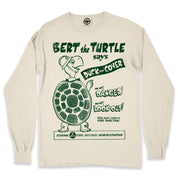 Bert The Turtle Men's Long Sleeve Pigment Dyed Tee