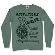 Bert The Turtle Men's Long Sleeve Pigment Dyed Tee