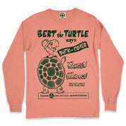 Bert The Turtle Men's Long Sleeve Pigment Dyed Tee