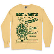 Bert The Turtle Men's Long Sleeve Pigment Dyed Tee