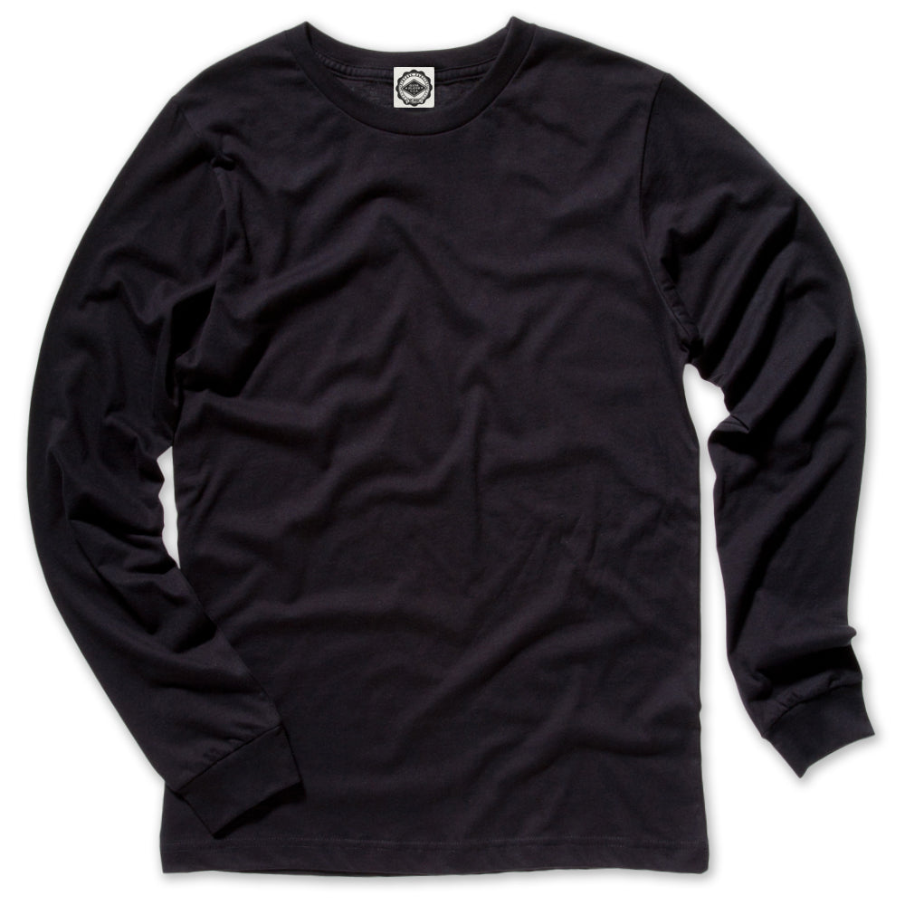 Go To Men's Long Sleeve Tee (Vintage Colors)
