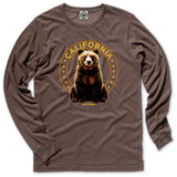 California "No Poking The Bear" Unisex Long Sleeve Tee