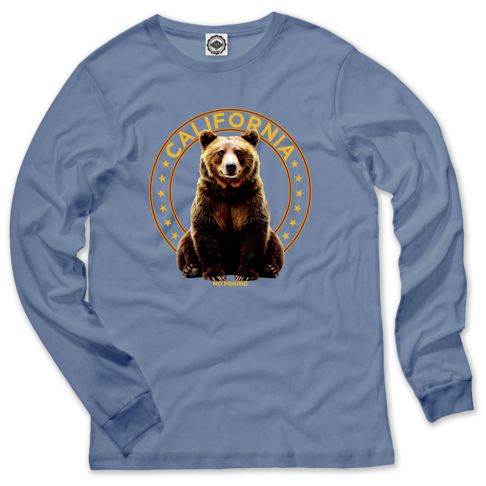 California "No Poking The Bear" Unisex Long Sleeve Tee