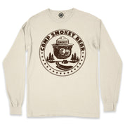 Camp Smokey Bear Men's Long Sleeve Pigment Dyed Tee