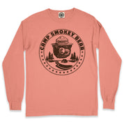 Camp Smokey Bear Men's Long Sleeve Pigment Dyed Tee