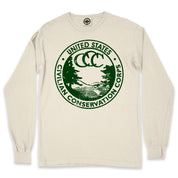 CCC (Civilian Conservation Corps) Men's Long Sleeve Pigment Dyed Tee