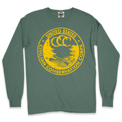 CCC (Civilian Conservation Corps) Men's Long Sleeve Pigment Dyed Tee