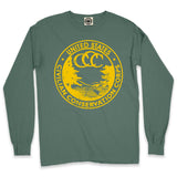 CCC (Civilian Conservation Corps) Unisex Long Sleeve Pigment Dyed Tee