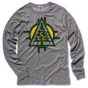 CCC (Civilian Conservation Corps) Tree Logo Men's Long Sleeve Tee