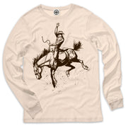 Cowboy Bronco Men's Long Sleeve Tee