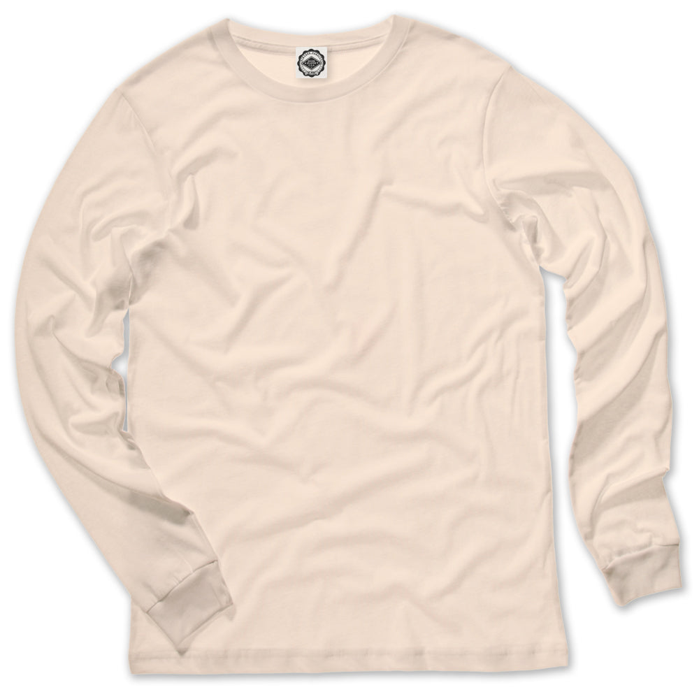 Go To Men's Long Sleeve Tee (Vintage Colors)