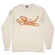 Flying Tigers Men's Long Sleeve Pigment Dyed Tee