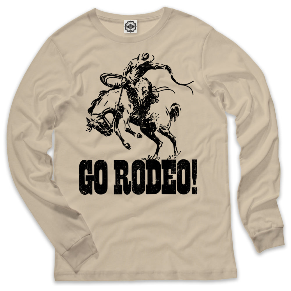 Go Rodeo Unisex Long Sleeve Tee – Hank Player