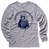 NASA Ham The Astrochimp Unisex Long Sleeve Tee