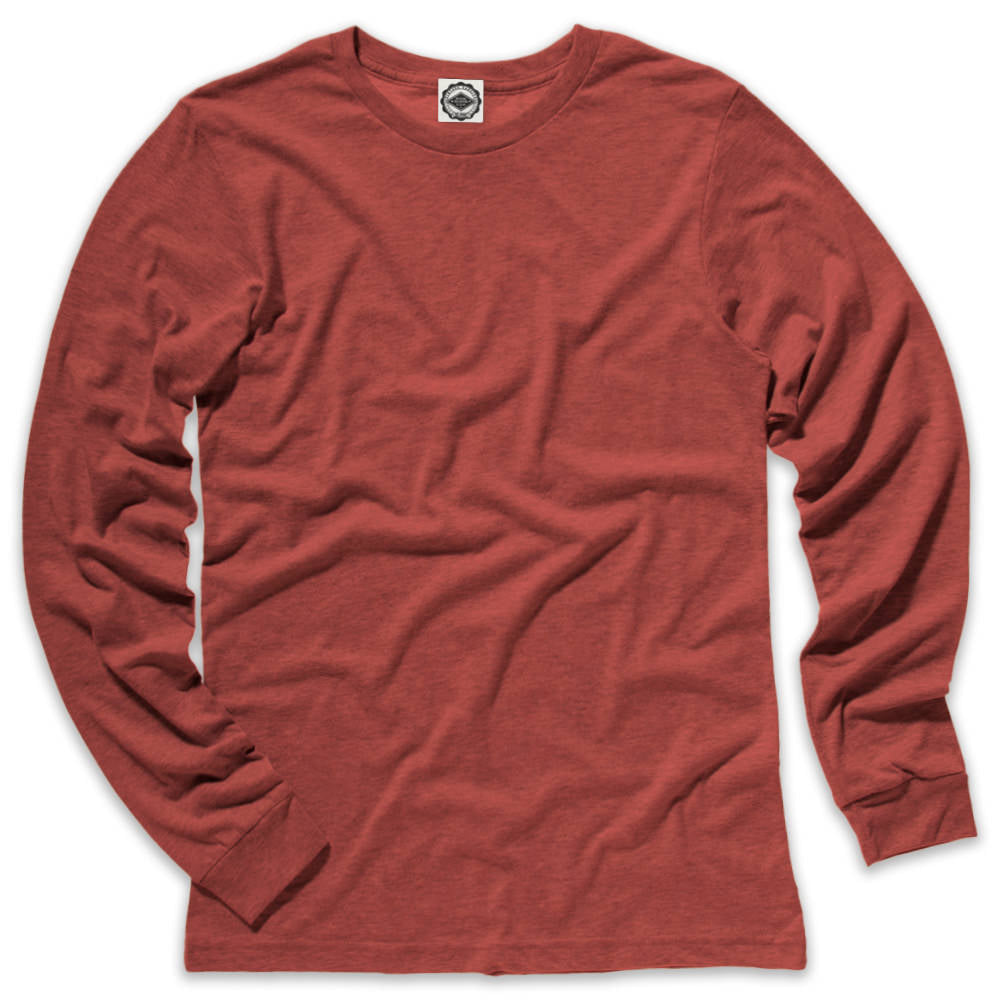 Go To Men's Long Sleeve Tee (Heather Colors)