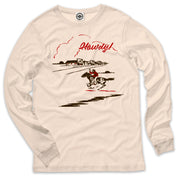 Howdy Cowboy Men's Long Sleeve Tee