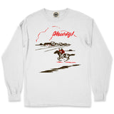 Howdy Cowboy Unisex Long Sleeve Pigment Dyed Tee