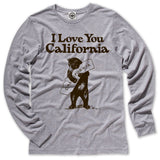 I Love You California Unisex Long Sleeve Tee