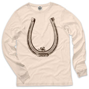 Lucky Horseshoe Men's Long Sleeve Tee