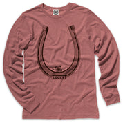 Lucky Horseshoe Men's Long Sleeve Tee