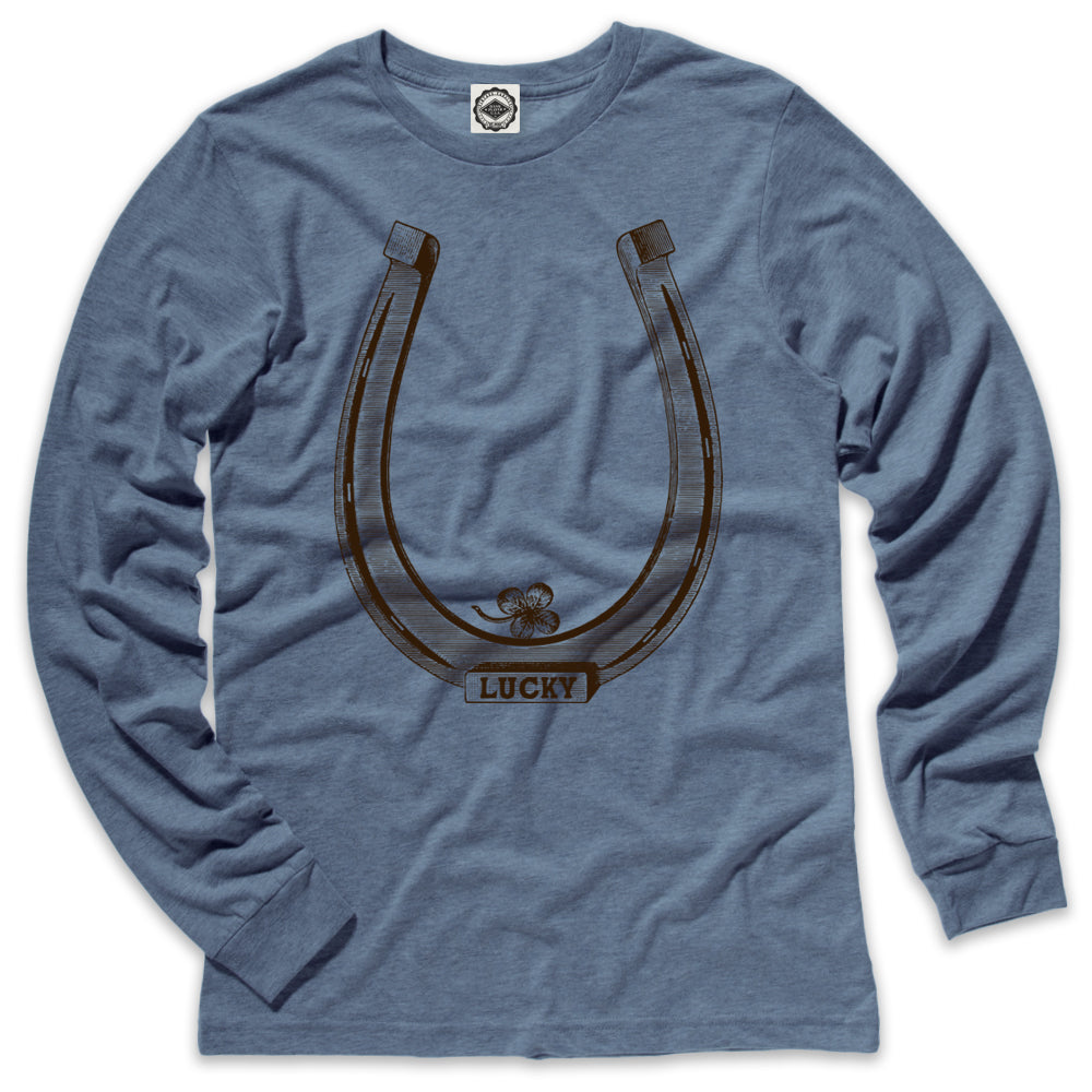 Lucky Horseshoe Men's Long Sleeve Tee