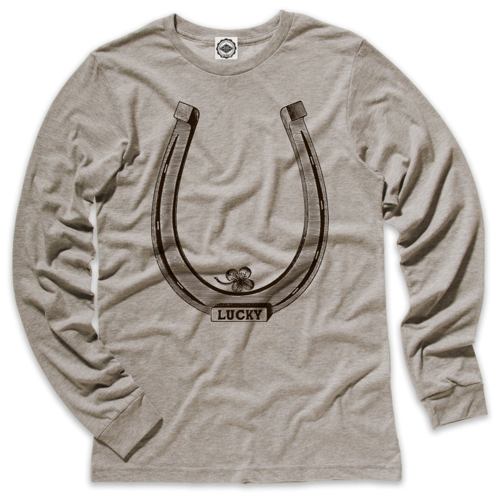 Lucky Horseshoe Men's Long Sleeve Tee