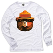 Multicolor Smokey Bear Men's Long Sleeve Tee