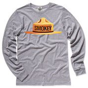 Multicolor Smokey Bear Ranger Hat Men's Long Sleeve Tee