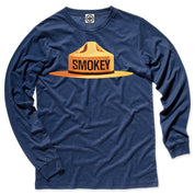 Multicolor Smokey Bear Ranger Hat Men's Long Sleeve Tee