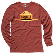 Multicolor Smokey Bear Ranger Hat Men's Long Sleeve Tee