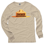 Multicolor Smokey Bear Ranger Hat Men's Long Sleeve Tee