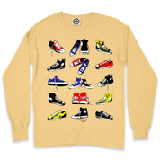 Classic HP Multi Sneakers Men's Long Sleeve Pigment Dyed Tee