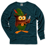 Multicolor Woodsy Owl Men's Long Sleeve Tee