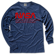 NASA (National Aeronautics And Space Administration) Logo Men's Long Sleeve Tee