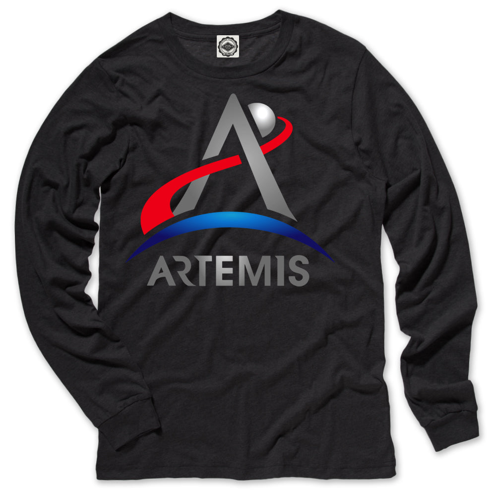 NASA Artemis Logo Men's Long Sleeve Tee