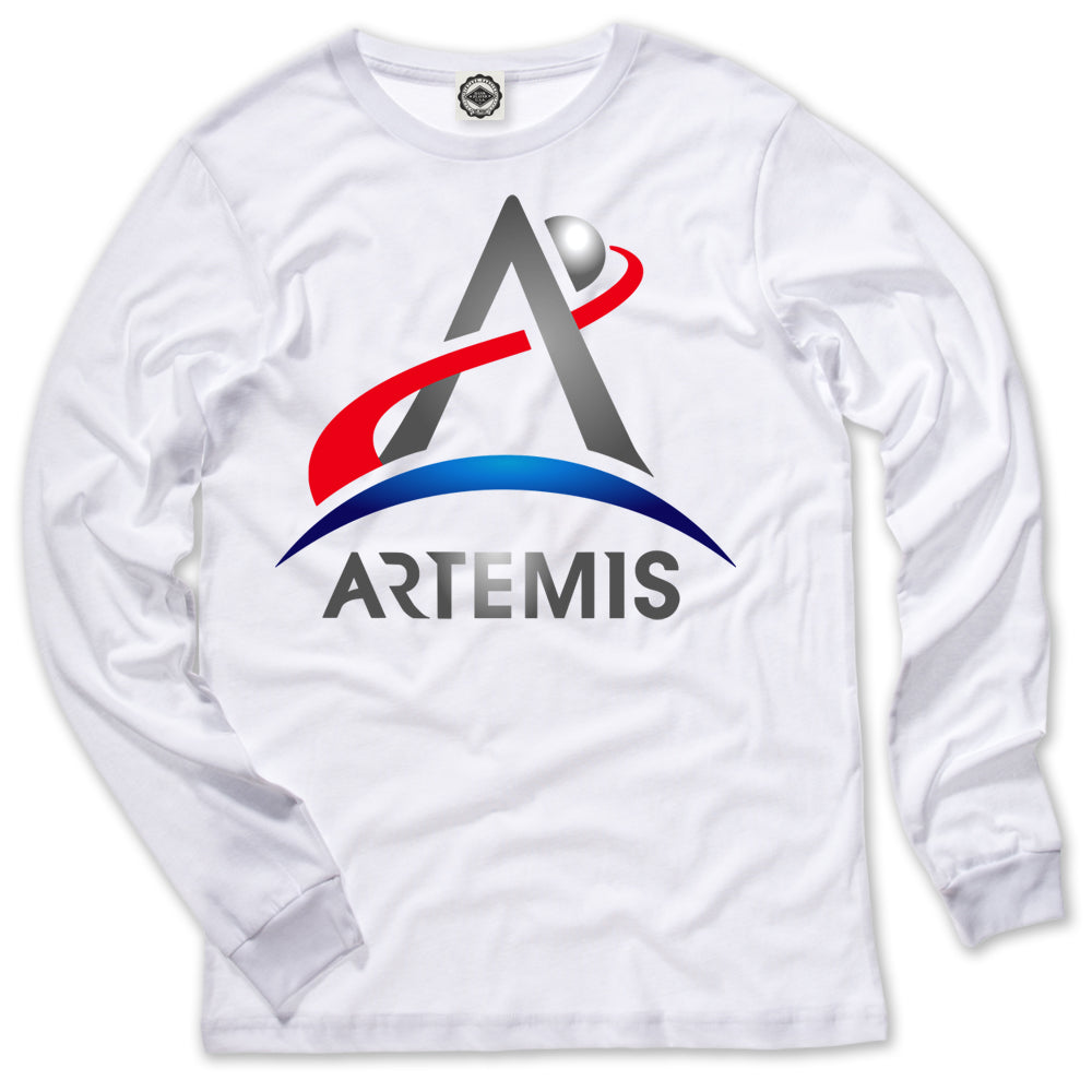 NASA Artemis Logo Men's Long Sleeve Tee