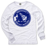 NASA Friendship 7 (Project Mercury) Logo Unisex Long Sleeve Tee