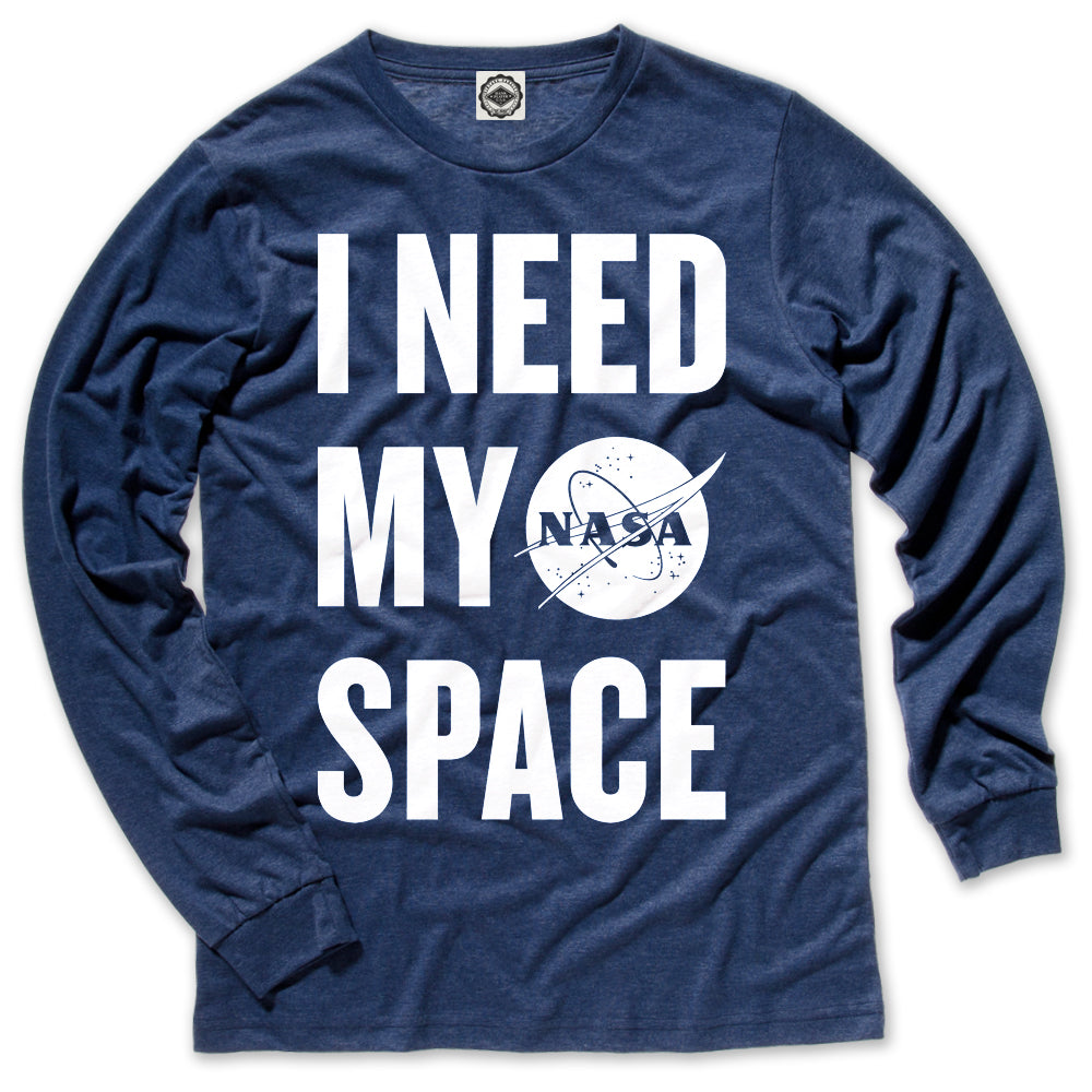 NASA I Need My Space Men's Long Sleeve Tee