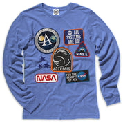 NASA Patches Men's Long Sleeve Tee