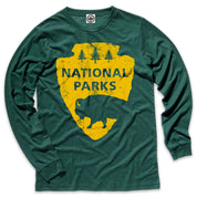 National Parks Logo Men's Long Sleeve Tee