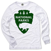 National Parks Logo Men's Long Sleeve Tee