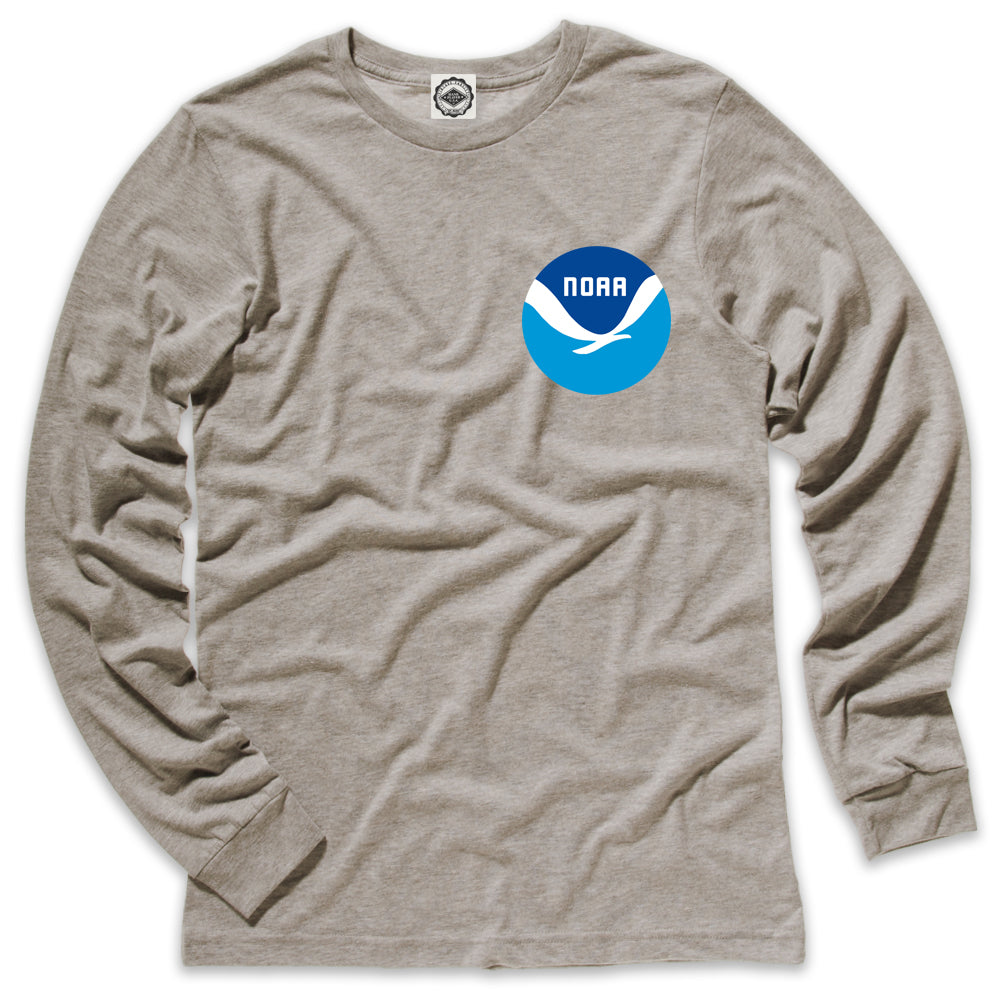 NOAA Pocket Logo Men's Long Sleeve Tee