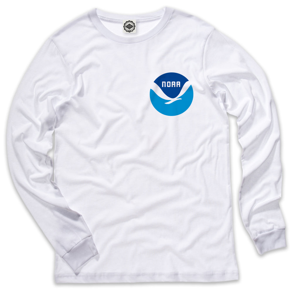 NOAA Pocket Logo Men's Long Sleeve Tee