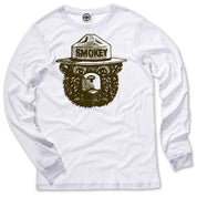 Official Smokey Bear Men's Long Sleeve Tee