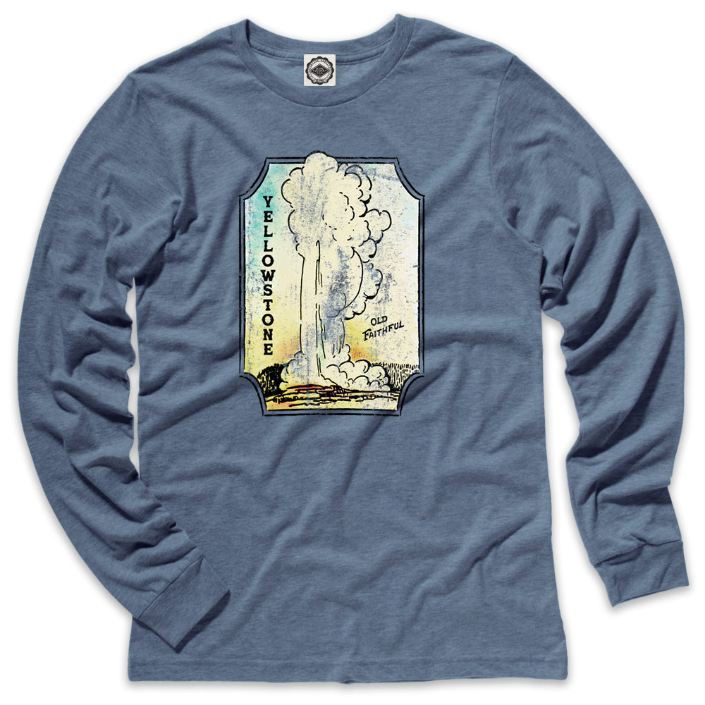 Yellowstone National Park Men's Long Sleeve Tee