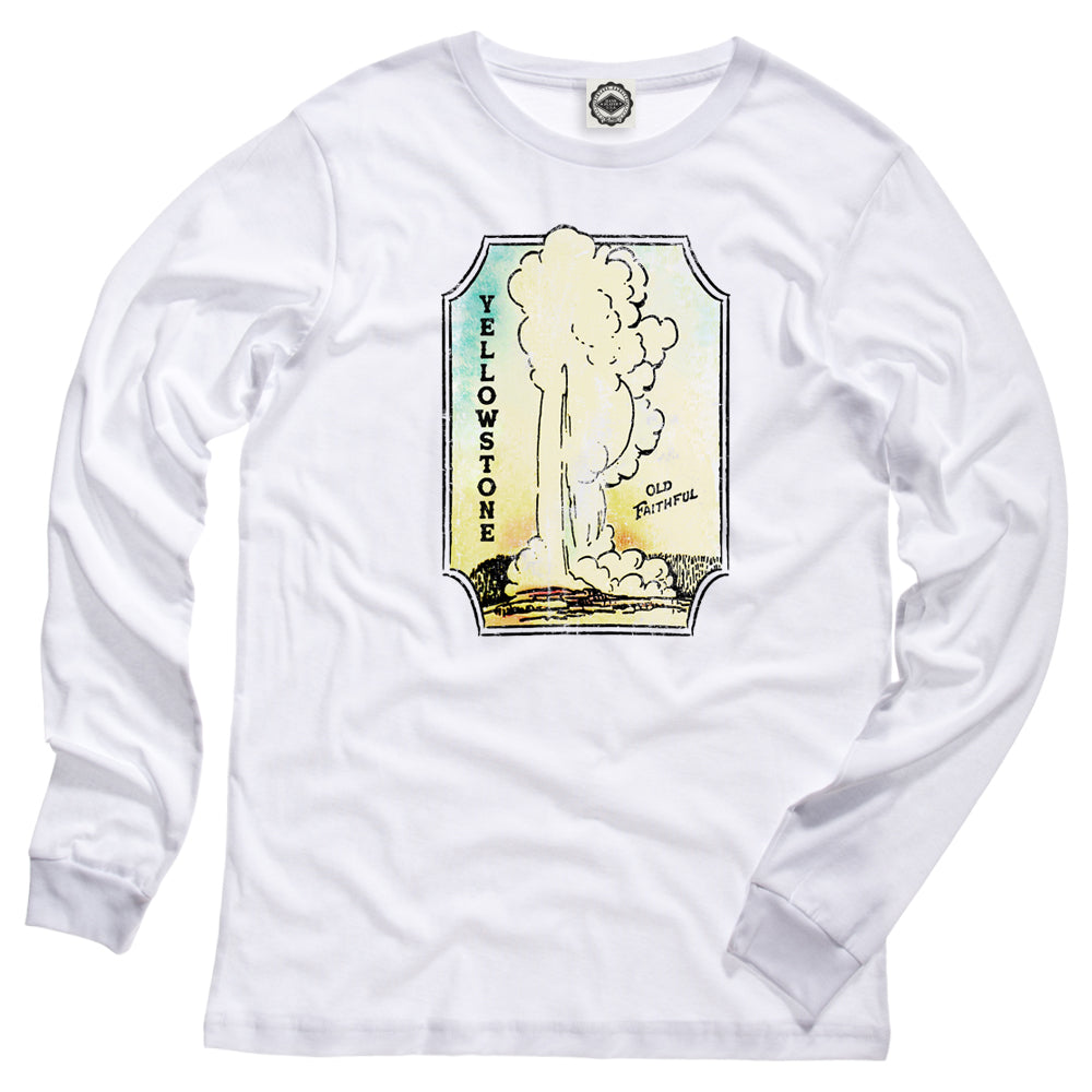 Yellowstone National Park Men's Long Sleeve Tee