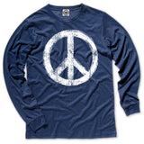 Peace Sign Unisex Long Sleeve Tee