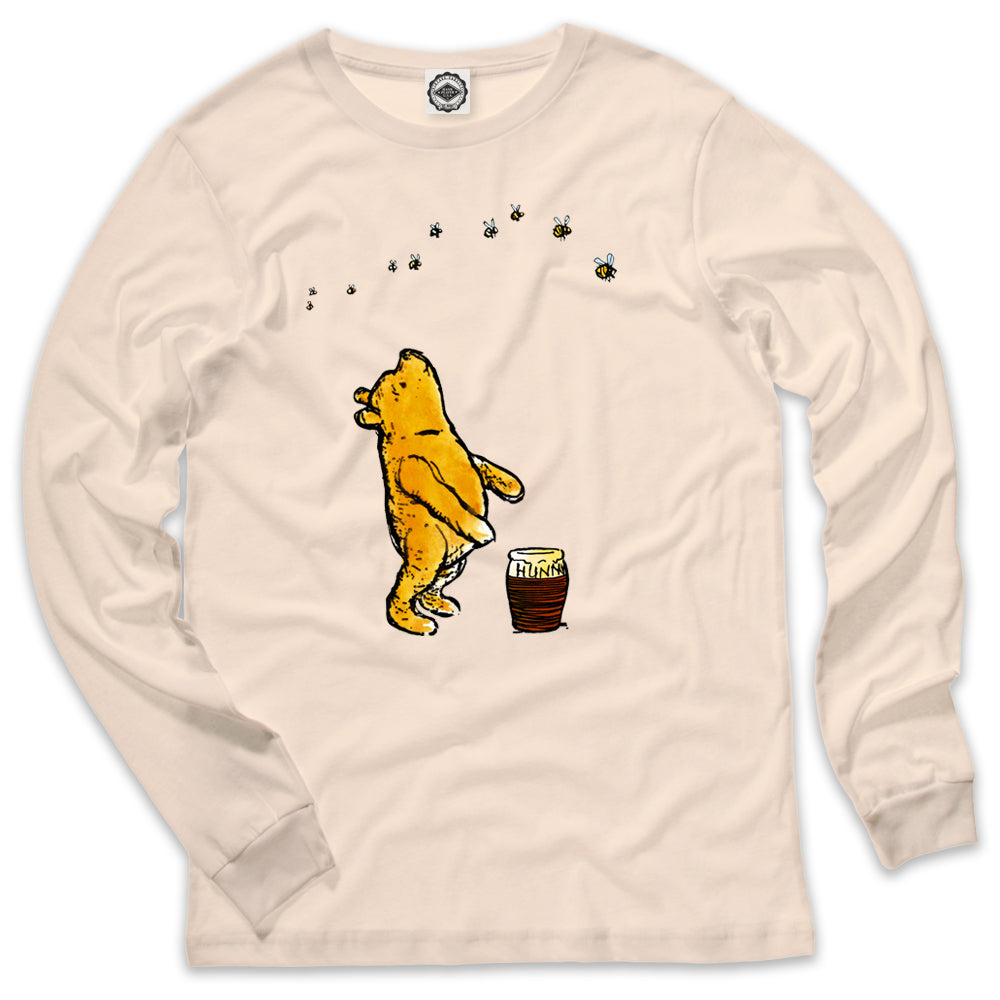 Winnie-The-Pooh "Hunny" Unisex Long Sleeve Tee